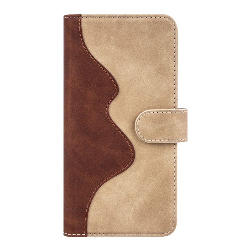 Flip Phone Leather Case with Card Holder and Wallet Stand